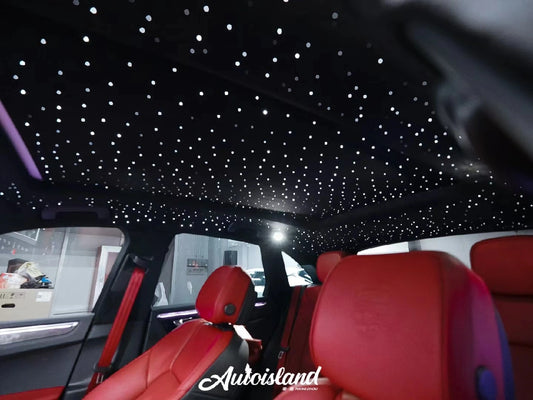 How can install a starlight headliner on a car with a soft headliner?