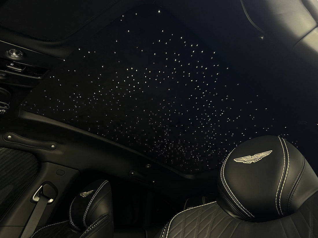 Aston Martin adds a starlight roof to make its noble quality shine!