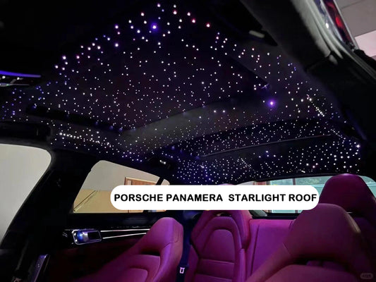 Porsche Panamera Upgrades Starlight Roof!