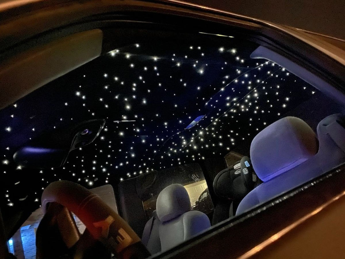 What are the key factors to consider when selecting the appropriate storage location for the starlight headliner kit?