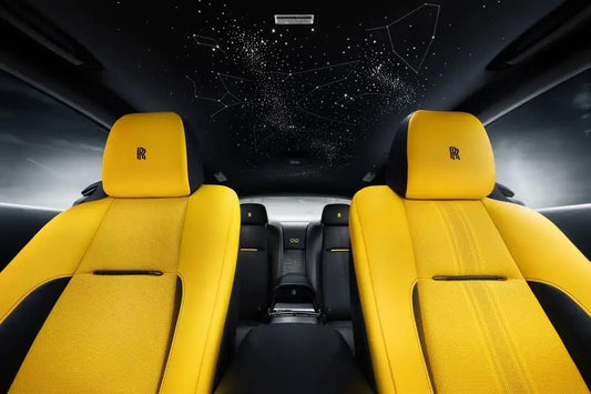 The starlight ceiling with the most stars in Rolls-Royce, the BLACK BADGE Phantom "Black Arrow" Exclusive Collection Edition