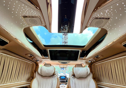 Starlight Ceiling in Mercedes-Benz V260l, Business Car is the Final Destination!