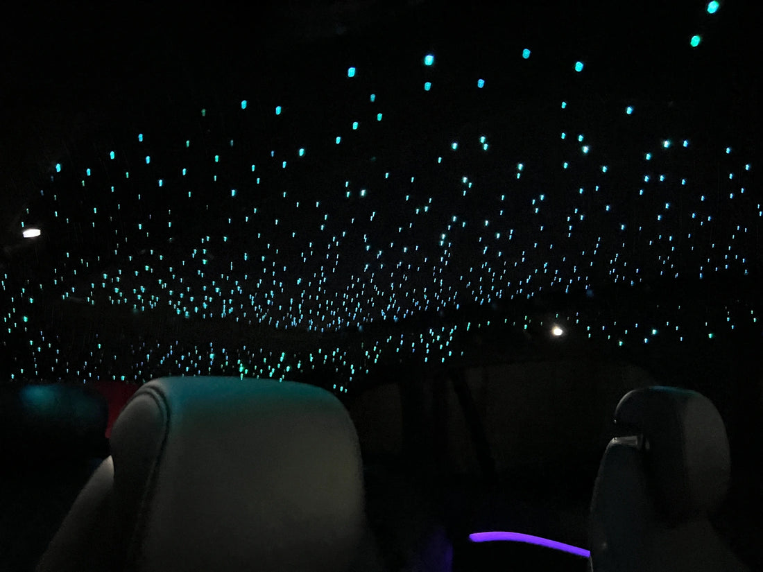 Choose the stunning Starlight headliner for your car interior modification!