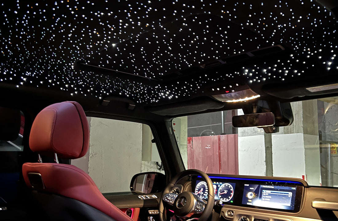 Mercedes-Benz G-Class Starlight Headliner Interior Modification!