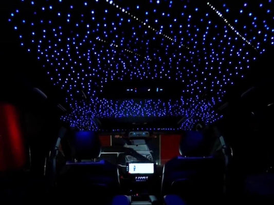 Toyota Sienna upgraded meteor lights and star ceiling lights! Elegance Never Goes Out of Style!